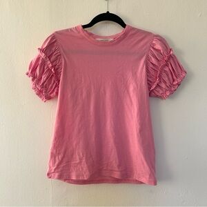 Rebecca Taylor 100% Prima Cotton Pink Shirt Small